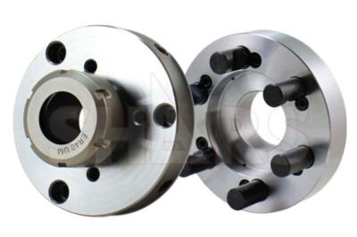 ER40 5'' SET TRU Collet Chuck CNC Fine Adj. 0.0005TIR+D1-5 Threaded Backplate L[