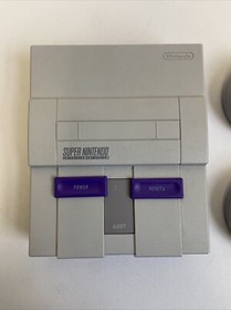 Nintendo Super NES Classic Edition Control Deck W/ 2 Controllers - Untested