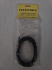 Perfektion 10ft Guitar, Bass, Instrument Cable, 1/4" Right-Angle/Straight, PM103