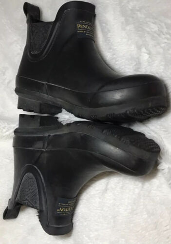 Pendleton Ladies Chelsea Sherpa Lined Rain Boot Spring Festival Ranch Size 5 - Picture 3 of 16