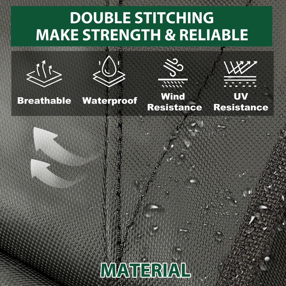 For Mitsubishi Eclipse 2000-05 Convertible Soft Top & Heated Glass window Black - Image 4 of 4