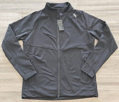 UNRL Transition Full Zip Jacket Black Men's Small Outdoor Golf Hiking Sports NWT
