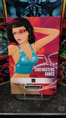 CODEMASTERS Games PS2 PlayStation 2 System 2006 Promotional Catalog Insert *ONLY