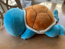 Jazwares Pokemon Sleeping Blue Squirtle Kids 18" Plush Buddy 2023