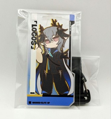 Logos Acrylic Keychain Access Pass Arknights kuu