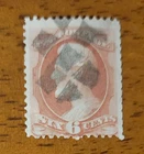 Vintage US Stamp #159 Lincoln Bank Note Used - CV $18