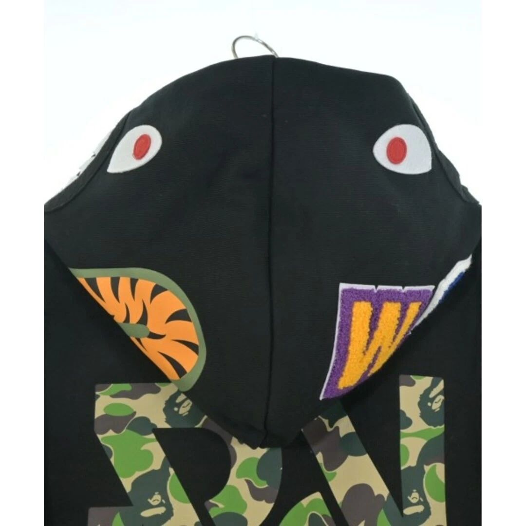 A BATHING APE (BAPE) Felpa con cappuccio Bape XL nera UOMO usata in ottime condizioni