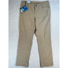 KUHL Splash Straight Pants Khaki Hiking Outdoor Casual Women Size 14 NWT