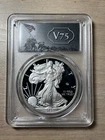 2020 W V75 American Silver Eagle WWII PCGS Gold Shield PR70DCAM First Strike