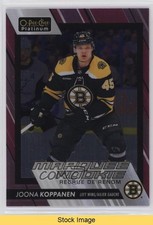 2023-24 O-Pee-Chee Platinum Marquee Rookies Matte Pink Joona Koppanen READ 1e7g