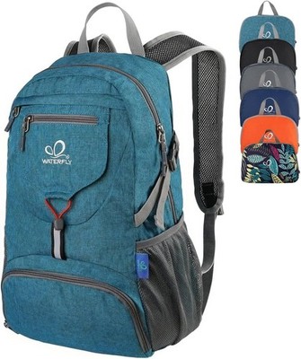 WATERFLY Small Lightweight Packable Backpack: 20l Ultra Light Foldable Travel