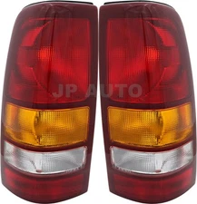 For 1999-2002 Chevrolet Silverado 1500 Tail Light Set Driver and Passenger Side