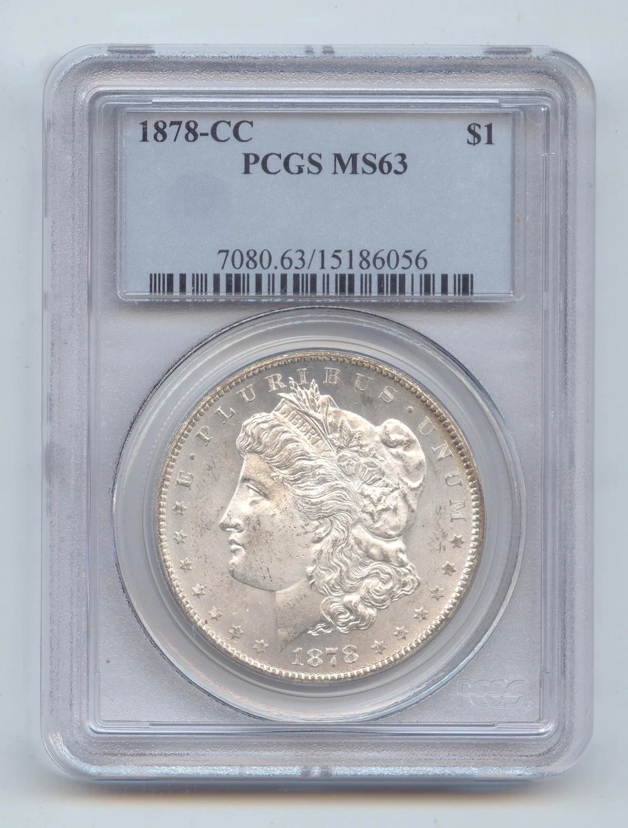 Uncirculated Carson City 1878 Year Morgan US Dollars (1878-1921