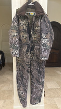 Cabela's Men's XL Regular Mossy Oak Camo Thermal Insulated Hunting Coveralls