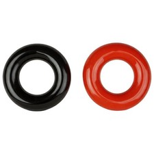 2 Pack Golf Club Swing Weight Rings Black and Red