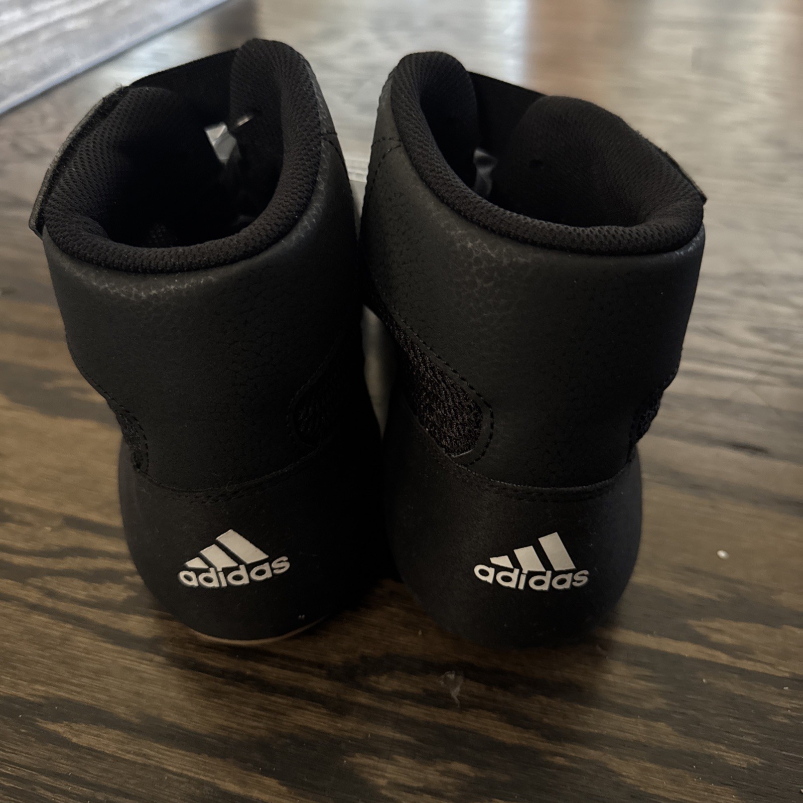 Adidas Mens HVC Wrestling Lutte AQ3325 Black Size 15 thumbnail 5