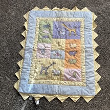 Carter  s John Lennon Real Love Baby Quilt Crib Comforter Nursery Blanket Animals