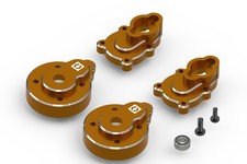 HPI Aluminum Portal Achsen Radnaben Hinten Set (Orange/2St) für Venture18 161161