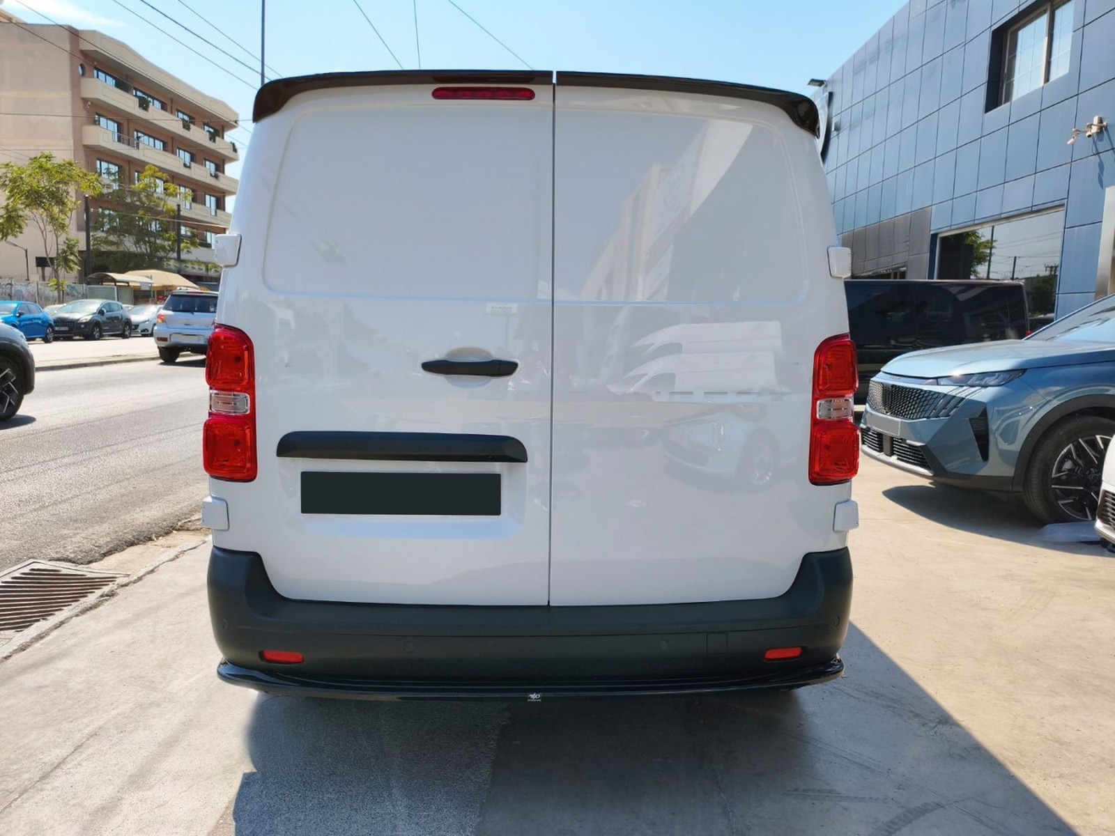 Rear Spoiler Lip for Toyota Proace (MDZ/MPY) MEDIUM 2016- Gloss Black thumbnail 5