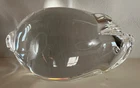Steuben Glass pig Boar 3" Hand Cooler Paperweight Signed Euc