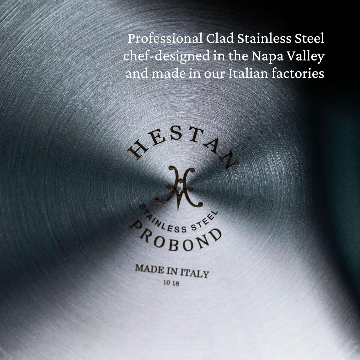 Hestan ProBond® Clad Stainless Steel 8 Qt covered stockpot