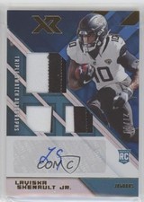 2020 Panini XR Rookie Triple Swatch Blue 27/49 Laviska Shenault Jr Auto 0z0q