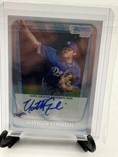 2011 Bowman Chrome Prospect Autographs Nathan Eovaldi RC Auto  Dodgers Rangers
