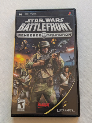 Star Wars: Battlefront Renegade Squadron (Sony PSP, 2007) No manual - Tested