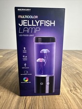Jellyfish Lamp Motion  Multicolor Leds - Easy Mode Switching, USB Powered - 9"