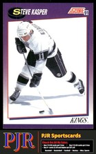 Steve Kasper 1991-92 Score American #256 Los Angeles Kings