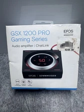 Sennheiser GSX 1200 Pro 7.1 Surround Audio Headphone Amplifier New