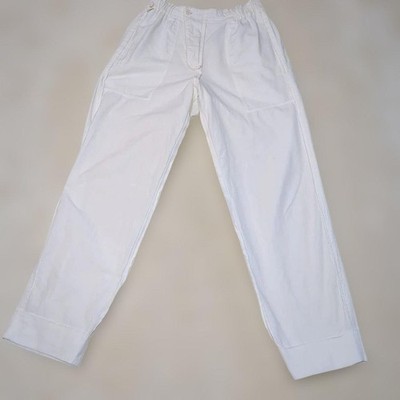 ISSEY MIYAKE VINTAGE 80S BRUSH TAG COTTON PANTS MEN COLOR WHITE