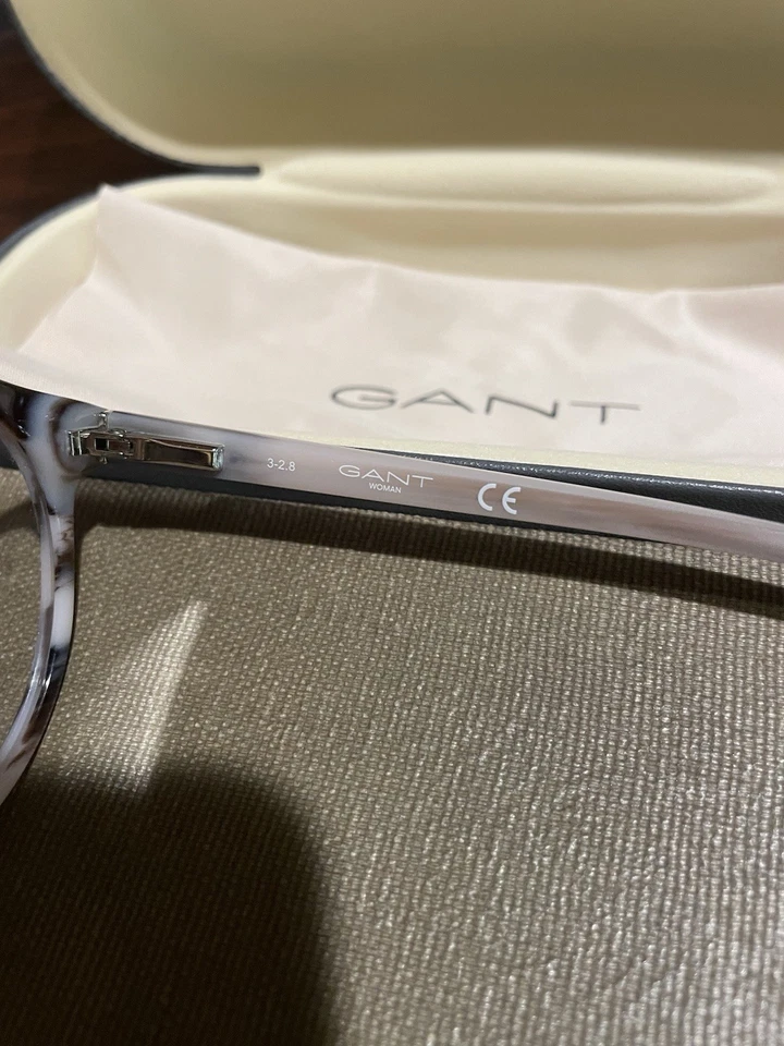 NOVO Gant GA4092 065 Armações de Óculos Femininas Redondas de Acrílico Tartaruga 49-19-140 G-7 - Imagem 4 de 4