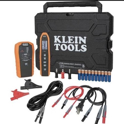 Advanced Electrical Circuit Breaker Finder and Wire Tracer Kit with Hard Carr...