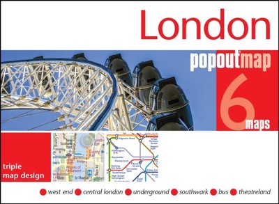 London PopOut Map (Sheet map, folded)