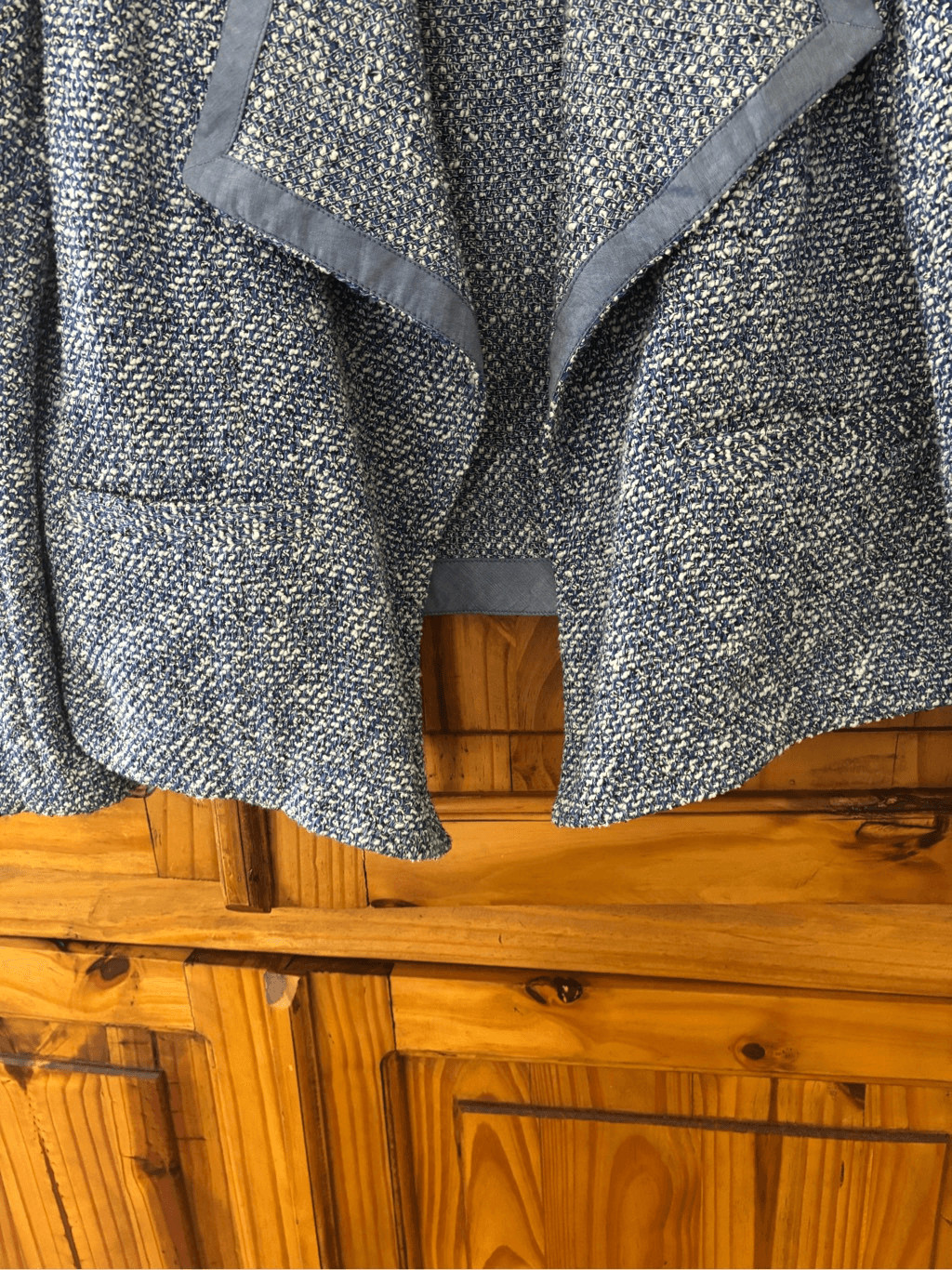 Talbots Open Front Waterfall Jacket - image 3