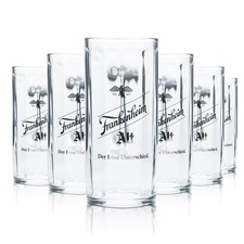 6x Frankenheim Bier Glas 0,4l Krug Humpen Seidel Gl&auml;ser Gastro Brauerei Alt Bar