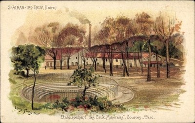 Künstler Litho Tauzin, Louis, Saint Alban les Eaux Loire, Gründung... - 4354571