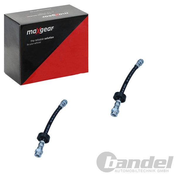 2X Maxgear BremsschlÄUche Hinten Passend FÜR Fiat Doblo Opel Combo Links+Rechts-image