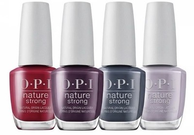 4 OPI Nature Strong Natural Origin Nail Lacquer - Multi-Color Bundle