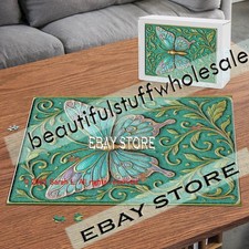 1000 piece jigsaw puzzle Butterfly Elegant Garden Style botanical