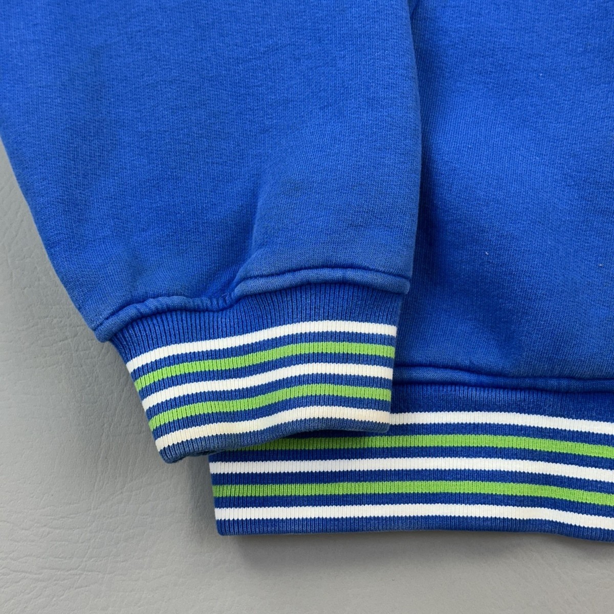 Vintage Coogi Hoodie Mens XL Blue Full Zip Embroidered Hip Hop