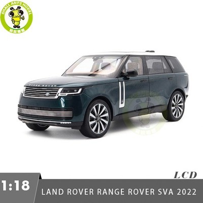 1/18 LCD Land Rover Range Rover SVA 2022 Green Diecast Model Toy