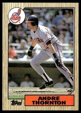 1987 Topps Andre Thornton Cleveland Indians #780