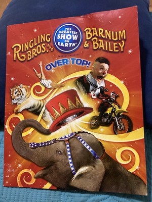 RINGLING BROS. BARNUM/BAILEY 2008 PROGRAM; VG+ COND/ FREE POSTAGE!!!!!