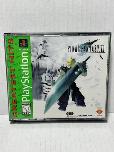 FINAL FANTASY VII 7 (Sony PlayStation 1 PS1) Greatest Hits - Missing Disc 1