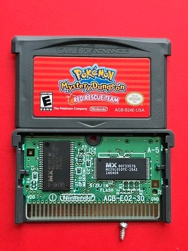 Pokemon Mystery Dungeon: Red Rescue Team Game Boy Advance Authentic Saves GBA