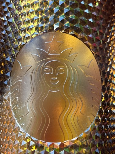 Starbucks 50th Anniversary Orange Gold Iridescent Studded Tumbler Venti 2021 - Picture 2 of 8