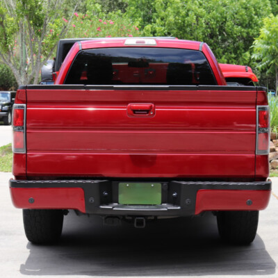 Rear Bumper Top Step Pad Cover w/ Prox Fit For Ford F-150 2009-14 New