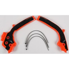 ACERBIS X-GRIP FRAME GUARD ORANGE/BLACK Husqvarna FC 250 2016-2017 Husqvarna FC